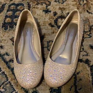 Gold Dress Flats